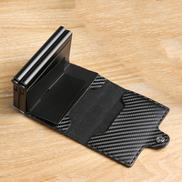 Dompet Kartu Pria Anti RFID Dompet Kartu Kulit Pria untuk Kartu Bisnis