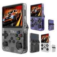 Console de jeu vidéo portable Arkos R36S 64G/128GB Écran IPS 3,5 pouces Lecteur de poche Linux open source avec 15000 jeux préchargés