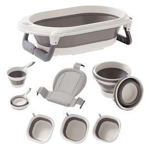 Ensemble de bain en PP Color Box pour bébés de 0 à 8 ans, bain et lavage de vêtements, ensemble cadeau multifonctionnel de six pièces - Product Image 1