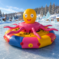 Wild Blade One Stop Sourcing : Jouets de neige gonflables en PVC, entièrement étanches, épaissis et résistants au froid, pour l'hiver, modèle Octopus Skiing