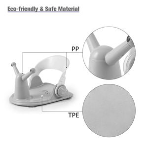 Silla y Asiento <span class=keywords><strong>de</strong></span> <span class=keywords><strong>Baño</strong></span> para Bebé con Respaldo Ajustable, Material PP+PU Seguro para <span class=keywords><strong>Baño</strong></span> y Aseo, para 0-2 Años - Product Image 3