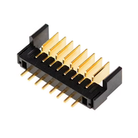 Connecteur de batterie à lame droite 6 broches pas de 2,0 mm, vente directe usine, pour serrure à empreinte digitale, connecteurs de batterie au lithium, boîtiers de câbles