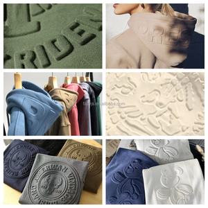 <span class=keywords><strong>T</strong></span>-<span class=keywords><strong>Shirt</strong></span> Personalizzate con Logo in Rilievo 100% Cotone <span class=keywords><strong>Stampa</strong></span> 3D a Rilievo Streetwear Unisex Pesante <span class=keywords><strong>T</strong></span>-<span class=keywords><strong>Shirt</strong></span> Personalizzata con Logo in Rilievo 3D - Product Image 5