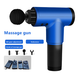 Animales <span class=keywords><strong>Hyper</strong></span> <span class=keywords><strong>Volt</strong></span> Cuerpo de alta velocidad Giratorio Viaje Doble vibración muscular Pistola de masaje para tendinitis Masaje de percusión - Product Image 3