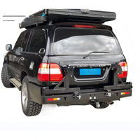 Pare-chocs avant et arrière en acier, barre de protection compatible avec LC100 LC105 4X4, accessoires tout-terrain