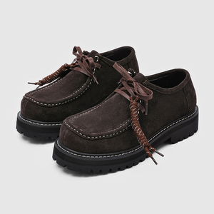 26140 2026 Nuovo Stile <span class=keywords><strong>Scarpe</strong></span> Kangaroo con Suola Spessa e Rialzo, <span class=keywords><strong>Scarpe</strong></span> Derby Retrò a Punta Larga, <span class=keywords><strong>Scarpe</strong></span> Casual da <span class=keywords><strong>Uomo</strong></span> in Pelle alla Moda - Product Image 6