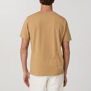 <span class=keywords><strong>T</strong></span>-<span class=keywords><strong>shirt</strong></span> décontracté en jersey tricoté à col rond pour <span class=keywords><strong>homme</strong></span>, coupe classique, manches courtes en coton, idéal pour l'é<span class=keywords><strong>t</strong></span>é, avec logo personnalisé, vente en gros - Product Image 2