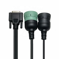Scanner Diagnostic Cable 402048 High Tenacity DB15 Pin Male Serial Connection Port Break Proof for Scanner