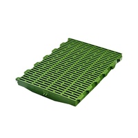 Lames de sol en plastique à double nervure pour sol de porcherie d'engraissement, lames de sol pour porcherie