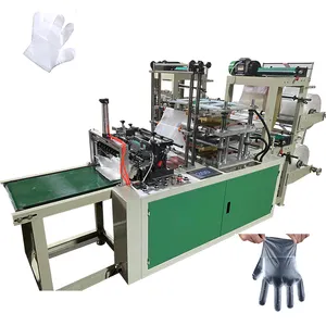 TPE/PE/ HDPE KFC Chicken Glove Making Machine Fully Automatic Disposable Plastic
