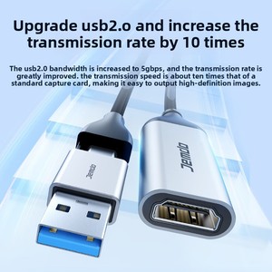 Jemdo HD 1080p Tarjeta de captura de video para PS5 Notebook Teléfono móvil Grabación en vivo OLED Collector OTG <span class=keywords><strong>Transfer</strong></span> 4GB - Product Image 4