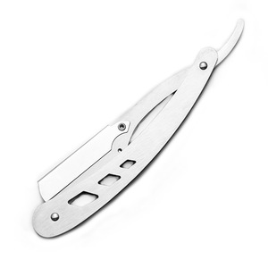 Manual <b>Razor</b> Stainless Steel <b>Single</b> <b>Blade</b> Face Shaving Hair Removal Rainbow Gold Silver Black - Product Image 5