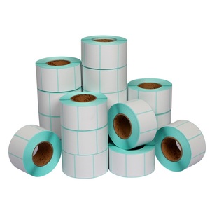 Échantillon gratuit 4x6 étiquettes thermiques compatibles 2000 étiquettes en pile fanfold 4 "X 6" étiquettes d'envoi thermique direct - Product Image 4