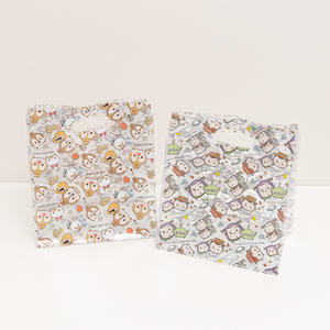 <b>Wholesale</b> Unisex Transparent Square <b>Tote</b> <b>Bag</b> Thickened Casual Hand-Held Cartoon Printing Packaging Gift <b>Bag</b> cartoon <b>tote</b> <b>bag</b> - Product Image 1