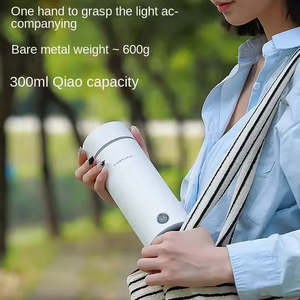 Royalstar 400ML Portable bouilloire 304 acier inoxydable ménage bureau voyage chauffage eau bouillante voiture utilisation bouilloires électriques - Product Image 3