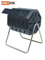 160L 42 gallons Haute Qualité Usage Domestique Roulant Extérieur Plastique Compost Machines à vendre