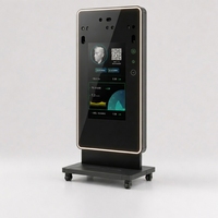 Miroir Intelligent de Bien-être IA Non Invasif avec Capteur Alimenté par Prise, Analyseur de Santé Intelligent pour Centres de Gestion du Poids et de Style de Vie