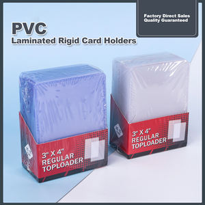 Porte-cartes PVC personnalisé 35PT, Top Loaders, pochettes pour cartes en plastique 3x4, <span class=keywords><strong>ultra</strong></span> <span class=keywords><strong>Pro</strong></span> Toploader pour cartes de sport, cartes à collectionner - Product Image 3