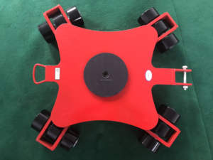 소형 18T 카고 트롤리 세트 링크 업 레일 포함 창고 기계 롤러 스케이트 - Product Image 6