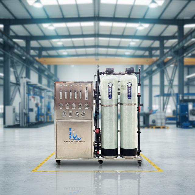 Blue Ocean Reverse Osmosis Equipment for Pure Water 100L/Hour Efficient Easy Operate Integrated Filtration Desalination