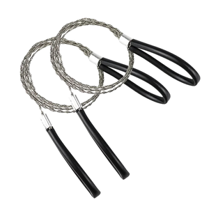 <span class=keywords><strong>Sega</strong></span> <span class=keywords><strong>a</strong></span> catena portatile tascabile da esterno con cavo in acciaio inox e PVC per corda per escursioni <span class=keywords><strong>a</strong></span> caccia in campeggio - Product Image 6