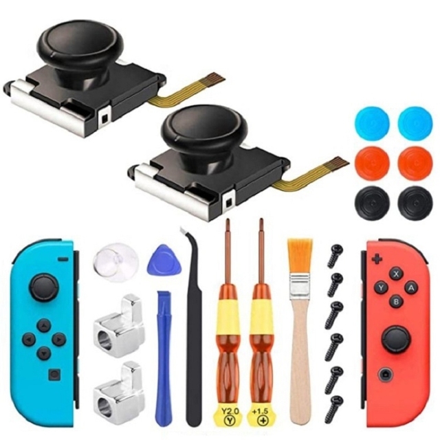 For Nintendo for Switch Repair Screwdriver Set for Joy-Con 3D Joystick Gamepads Disassembly Tool Game Accessories