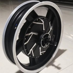 Moteur de moyeu arrière pour moto électrique HH haute puissance 17x3.5J 17 pouces 72V3000W 5000W 6000W40H 45H 50H avec frein à disque côté droit - Product Image 2
