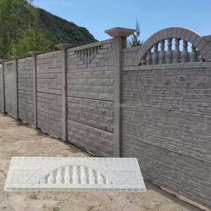 لوحة حائط مزرعة خرسانية مزدوجة الجوانب ، شكل قالب بيتون للسياج - Product Image 2