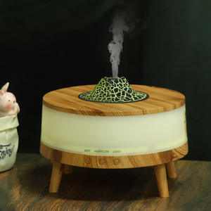 JCSY เครื่องกระจายกลิ่นอโรมาลายไม้ 0.5 ลิตร USB เครื่องเพิ่มความชื้นแบบอัลตราโซนิกพร้อมไฟแอมเบียนท์สำหรับสร้างบรรยากาศสำหรับโฮมออฟฟิศ - Product Image 4