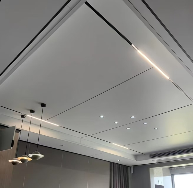 7mm Lightweight Durable Aluminum Honeycomb Ceiling Panel A2 Fireproof Sandwich Panel for Ceiling Decoration