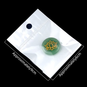 25mm Pouce Rond Personnalisé Inspirant Gravé <span class=keywords><strong>Pierres</strong></span> Lotus Motifs Reiki Sculpté Poche Inquiétude Pierre Chakra Puissance Pierre <span class=keywords><strong>pour</strong></span> Cadeau - Product Image 4