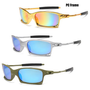 Lunettes de soleil PC <span class=keywords><strong>X</strong></span> carrées élégantes de haute qualité, plusieurs couleurs de monture pour le cyclisme et les activités de plein air - Product Image 1