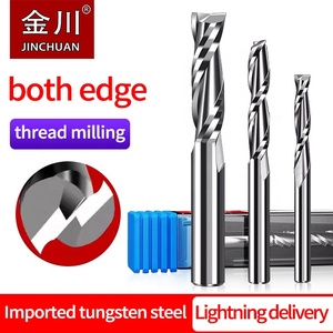 Solid Carbide Two-Flute Spiral Cut <strong>CNC</strong> <strong>Router</strong> <strong>Bits</strong> 4mm &amp; 6mm Wood Milling Cutter Custom ODM &amp; OEM Support&quot; - Product Image 3