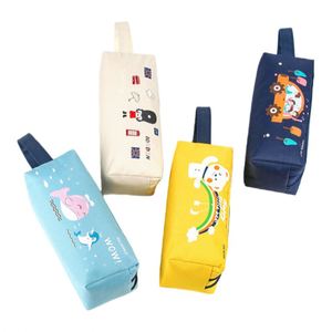 Big Capacity Pencil Case Cartoon Pencil <b>Bag</b> Portable Stationery Organizer Custom Printing for Children <b>School</b> Office Supplies - Product Image 2