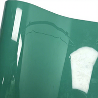 Film Adhésif de Recouvrement pour Véhicules en Vinyle PET PVC TPU Coulé Vert Vintage Brillant – Autocollants et Décalcomanies Durables et Attrayants pour Voitures