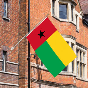 3x5Ft Alta calidad Triple/Doble capa más tela opaca 100D Tela de poliéster Bandera de país País Guinea-Bissau País - Product Image 5