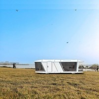 Casa Modulaire Maison Z7 Modèle 38m2 Préfabriqué Mini Capsule Maison Bateau Commerce Application pour Chambre