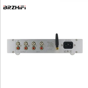 Preamplificatore Audio BRZHIFI L1B Puro a 2.0/2.1 Canali con Regolazione Tono Alti e Bassi BT5.0 HIFI - Product Image 5