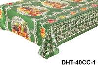 Nappe de table en PVC gaufré doré de luxe, imperméable et anti-taches, imprimée, pour la maison, l'hôtel, les mariages, les banquets et les fêtes