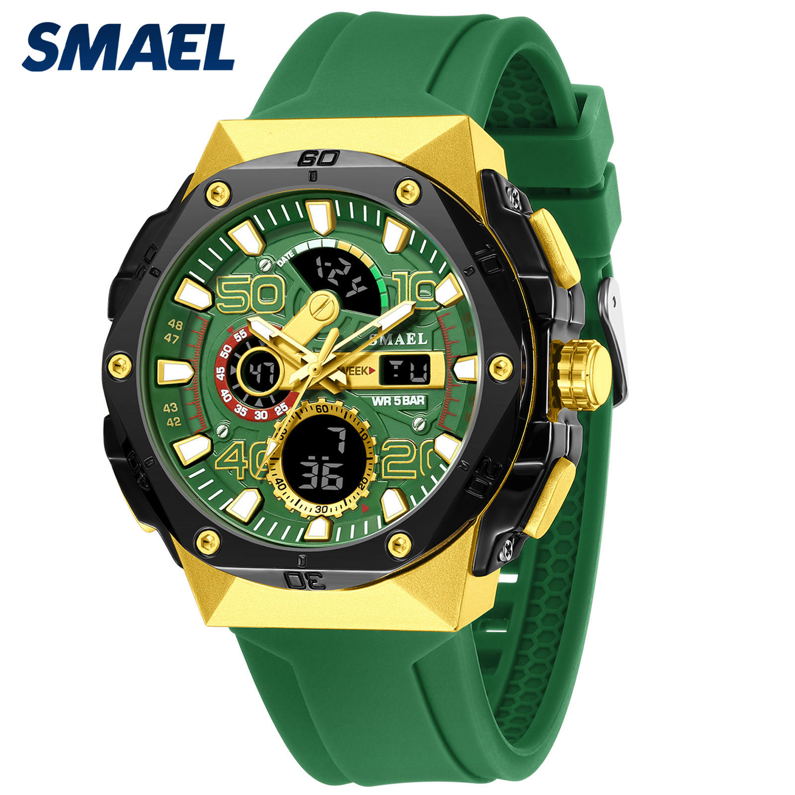 สีเขียว