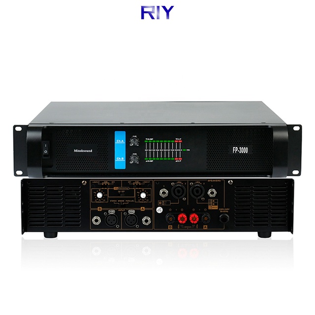 FP-3000 Power Amplifier Professional Audio 2CH Amplifier Audio System