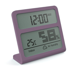 Lớn LCD màn hình kép hiển thị trong nhà Nhiệt kế ẩm kế đa chức năng kỹ thuật số thiết bị nhà với thiết kế mới làm bằng nhựa - Product Image 3