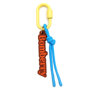Porte-clés mousqueton ovale, logo en PVC personnalisé, couleur personnalisée, cadeau promotionnel quotidien <span class=keywords><strong>pour</strong></span> l'extérieur - Product Image 3