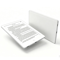 Pembaca Ebook E Ink 6 Inci E707 Sistem RTOS Layar Sentuh Resolusi Tinggi 212 PPI Pembaca E Portabel Mendukung EPUB TXT OEM ODM