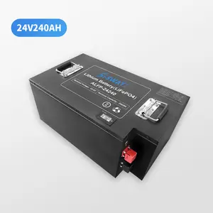 Pack batterie RV personnalisé électrique 24V 240AH batterie pour RV 48V 51.2V 100AH voiturette de golf batterie au lithium-ion