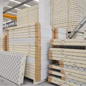 PU Panel Soğuk Oda Paneli Yapı Malzemesi Soğuk Oda Depolama Duvar Paneli Soğuk Hava Deposu B1 B2 - Product Image 1