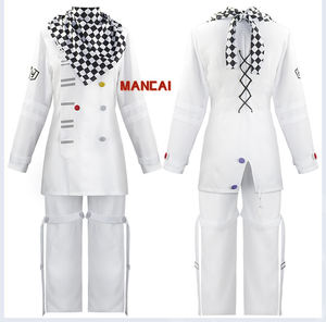 Disfraz de Cosplay de Kokichi Oma de <span class=keywords><strong>Danganronpa</strong></span> V3, Conjunto de Capa de Uniforme de Anime para Halloween, Carnaval, Fiesta, Juego - Product Image 1