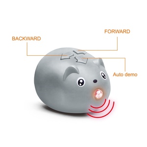 Forme réaliste Araignée marchante en plastique Jouet d'animaux de simulation infrarouge RC pour enfants Jouet d'araignée télécommandé avec lumière - Product Image 5