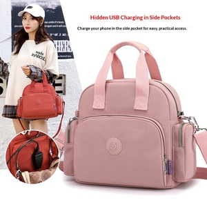 <span class=keywords><strong>Mochila</strong></span> y Bolso de Hombro Casual Multiusos para <span class=keywords><strong>Mujer</strong></span>, Modelo 2025, con Puerto de Carga USB Oculto, Cierre de <span class=keywords><strong>Cremallera</strong></span> y Forro de Poliéster - Product Image 2