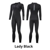 Combinaison de plongée imperméable en néoprène 3 mm pour hommes et femmes, surf, plongée, snorkeling, natation, manches longues, utilisation hivernale